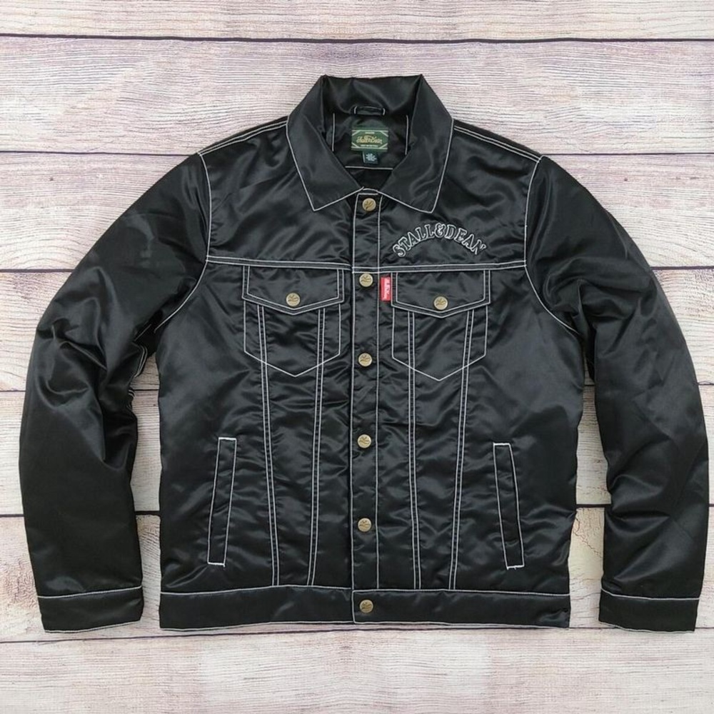 RED PEPPERS PARIS BLACK AND SILVER JACKET